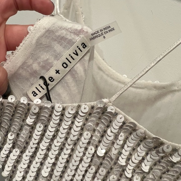 Alice and Olivia sequin mini dress - Picture 10 of 11